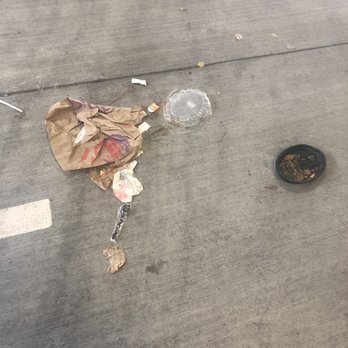 The Brady - Example of how the parking deck looks like a trash heap half the time - Apartments Near Me - Atlanta, Georgia