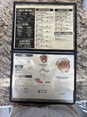 Menu photo 2 Stoney's Pizza Huntington Beach, CA