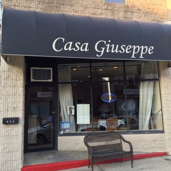 Casa Giuseppe - Front entrance of the restaurant free parking after 5 PM - Italian Near Me - Lyndhurst, New Jersey