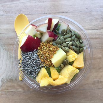 Original Grain - Endless love for this "green thumb" smoothie bowl, and one I love to go back to when I can't make up my mind! - Cafeteria Near Me - Syracuse, New York