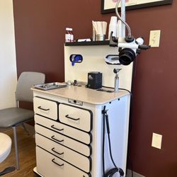 Colorado ENT & Allergy - Instrument cabinet and all the tools.