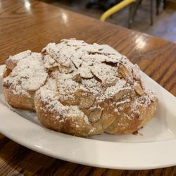 Waterville Standard Bakery - Almond Croissant, fresh out of the oven.