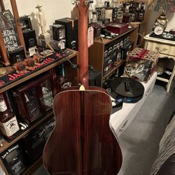 Guitar Center - The back of my new Yamaha FG830 acoustic guitar.