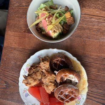 Fatbird - Chicken, Waffle and Watermelon Plate - Southern Near Me - South Bend, Indiana Fatbird - Chicken, Waffle and Watermelon Plate - Southern Near Me - South Bend, Indiana