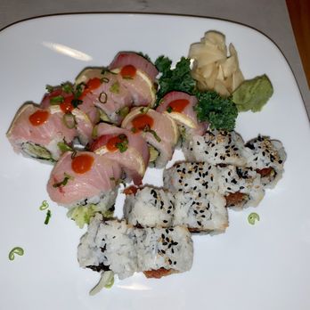 Sushi Tu - A different view of the Spicy Tuna Roll and the Corona Roll - Sushi Bars Near Me - Clearwater, Florida
