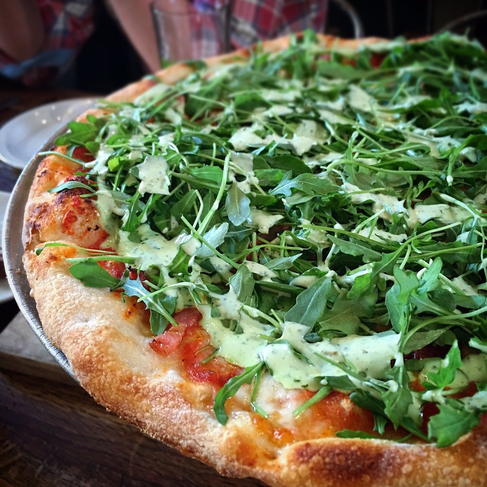 Starbelly - Starbelly Bacon Pizza: $16.00 - New American Near Me - San Francisco, California Starbelly - Starbelly Bacon Pizza: $16.00 - New American Near Me - San Francisco, California