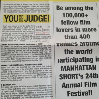 Gaithersburg Arts Barn - First Manhattan Shorts Film Fest I went to program from 2021 - Venues & Event Spaces Near Me - Gaithersburg, Maryland Gaithersburg Arts Barn - First Manhattan Shorts Film Fest I went to program from 2021 - Venues & Event Spaces Near Me - Gaithersburg, Maryland