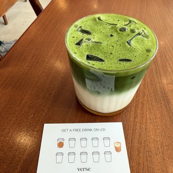 Verse - Matcha lavander latte - Cafes Near Me - Astoria, New York