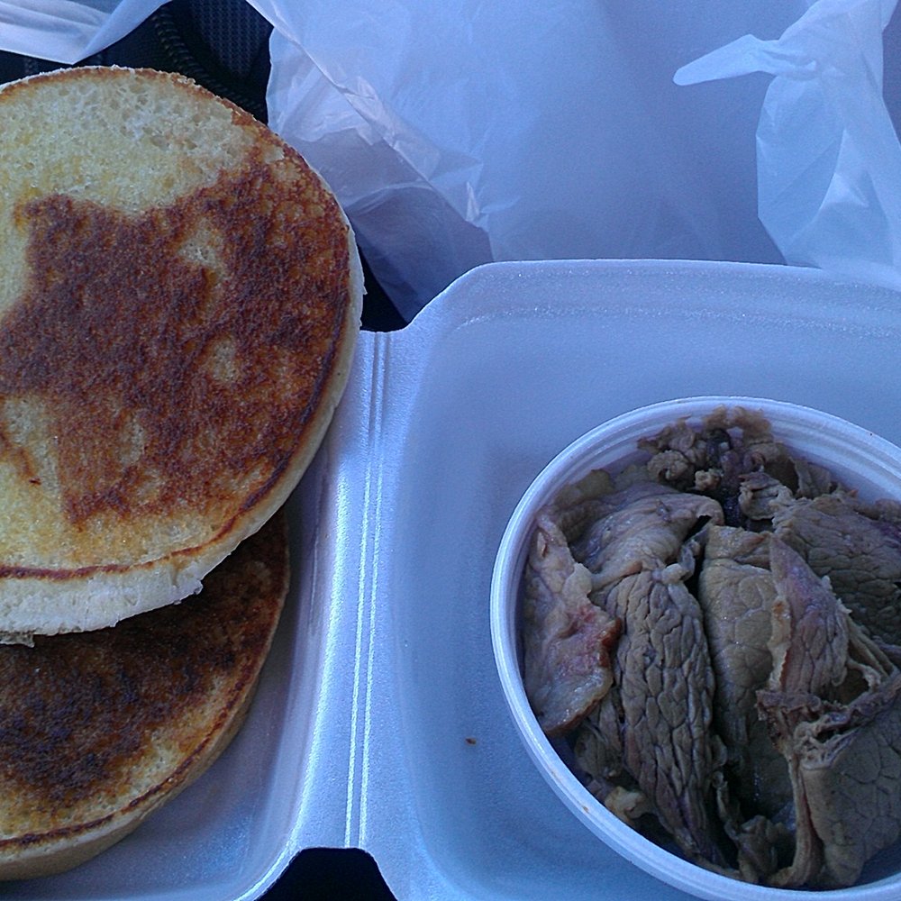 Phelp's Hog Heaven - "brisket" sandwich - Barbeque Near Me - Coffeyville, Kansas Phelp's Hog Heaven - "brisket" sandwich - Barbeque Near Me - Coffeyville, Kansas