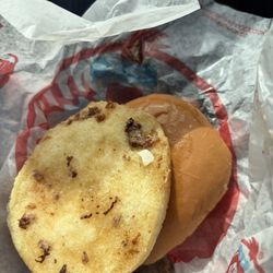 Wendy's - Egg shell. Was it cooked or am I gonna get sick?