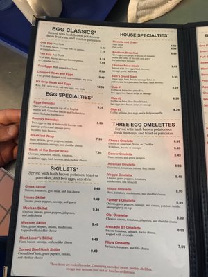Menu photo 8 Flips Pancake House Moline, IL