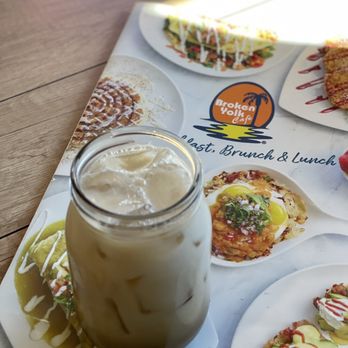Broken Yolk Cafe - Pumpkin Pie Latte - American Near Me - Temecula, California Broken Yolk Cafe - Pumpkin Pie Latte - American Near Me - Temecula, California