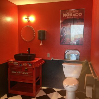 Crouse Plumbing - Here is the bathroom Steve and Amy did for us at our Auto Shop. We love our custom sink. Thank you so much! - Plumbing Near Me