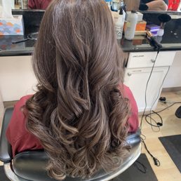 Her hair looks amazing!