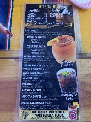 Menu photo 2 Dream Tacos & Cantina Reno, NV Menu photo 2 Dream Tacos & Cantina Reno, NV