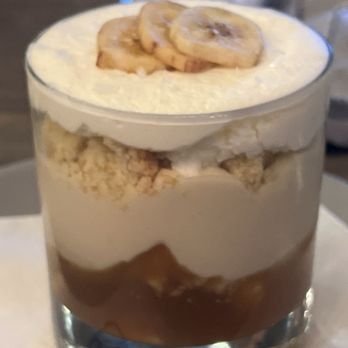 Social - banana carmel cream delish! - New American Near Me - Costa Mesa, California