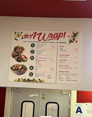 Menu photo 1 It's A Wrap Palm Desert, CA