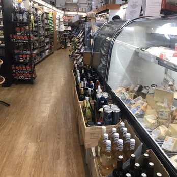 Cardullo's Gourmet Shoppe - Inside view upon walking in, deli to the right and the rest of the store to the left - Specialty Food Near Me - Cambridge, Massachusetts
