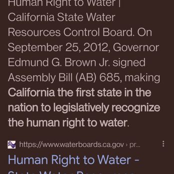 Refreshment Corner - California law states water is a human right - Food Stands Near Me - Anaheim, California