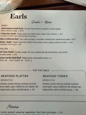 Menu photo 6 Earls Kitchen + Bar Honolulu, HI