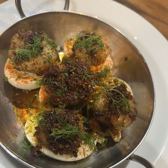The Dock Restaurant & Bar - The most amazing deviled eggs ever - Seafood Near Me - Malakoff, Texas The Dock Restaurant & Bar - The most amazing deviled eggs ever - Seafood Near Me - Malakoff, Texas