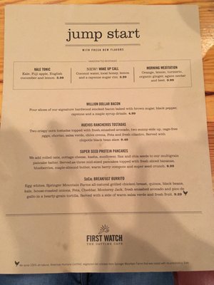 Menu photo 8 First Watch Winter Park, FL Menu photo 8 First Watch Winter Park, FL