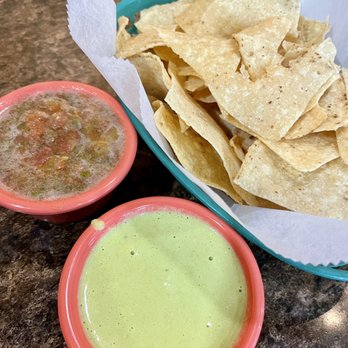 Taqueria Chalupas - Free chips and salsa. Green sauce is spicy and yummy! - Mexican Near Me - Webster, Texas Taqueria Chalupas - Free chips and salsa. Green sauce is spicy and yummy! - Mexican Near Me - Webster, Texas