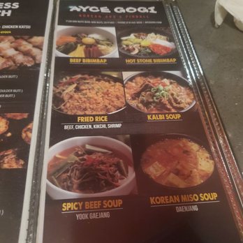 AYCE Gogi - VAN NUYS - Menu 3. Includes with AYCE. - Korean Near Me - Van Nuys, California AYCE Gogi - VAN NUYS - Menu 3. Includes with AYCE. - Korean Near Me - Van Nuys, California