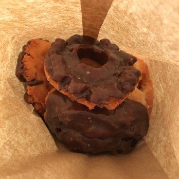 Oceanside Donut - Got my favorite, chocolate fashioned, and some jelly donuts for the husband. - Donuts Near Me - Oceanside, California