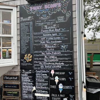 3-Way Scoops - Menu 7/10/23 - Ice Cream & Frozen Yogurt Near Me - Nantucket, Massachusetts
