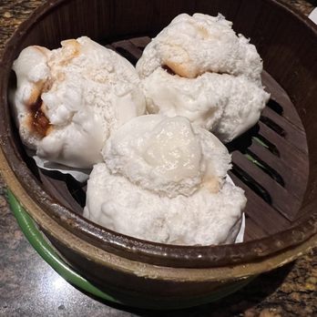 Golden Wok - bbq pork buns on the back of the menu - Chinese Near Me - San Antonio, Texas
