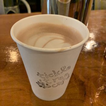 Tickle Tree Cafe - Tasty hot chocolate ($4 and some change) - Cafes Near Me - La Crescenta, California