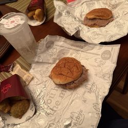 Arby's - Almost $25 for this? So sad, and the order wasn't even right!