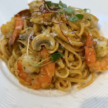 Karkumi Cafe - Spicy Shrimp Linguine - Cafes Near Me - Scarborough, Ontario Karkumi Cafe - Spicy Shrimp Linguine - Cafes Near Me - Scarborough, Ontario