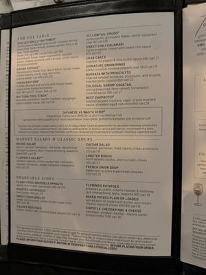 Menu photo 6 Fleming’s Prime Steakhouse & Wine Bar Pasadena, CA