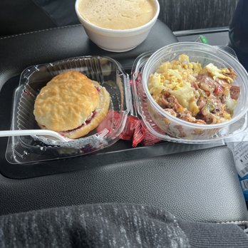 Conecuh Sausage - Conecuh Casserole , cheese grits biscuits - Meat Shops Near Me - Evergreen, Alabama