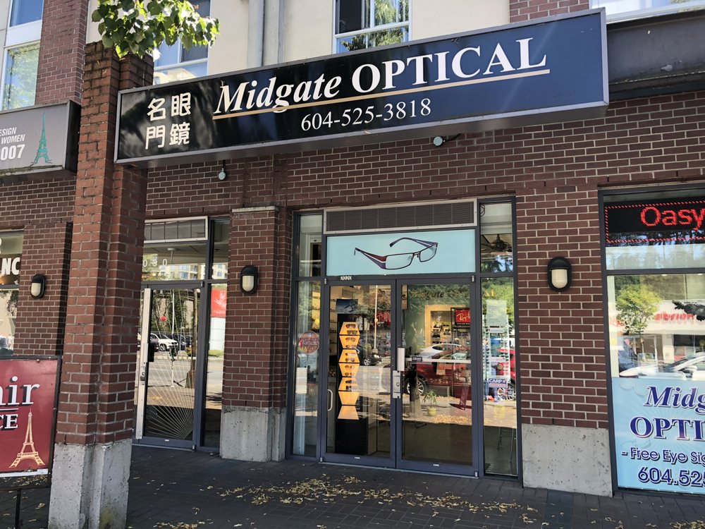 MIDGATE OPTICAL Updated July 2024 7020 Kingsway, Burnaby, British