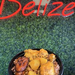 Taste of Belize - Curry Chicken Bowl