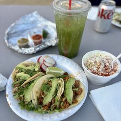 I Love Tacos - Puyallup - Pastor and Chicken Tacos... add avocado