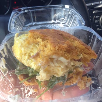 Handsome Biscuit - Half eaten Dill Na Na with bacon, looked so good I forgot to take a pic first! - Breakfast & Brunch Near Me - Norfolk, Virginia Handsome Biscuit - Half eaten Dill Na Na with bacon, looked so good I forgot to take a pic first! - Breakfast & Brunch Near Me - Norfolk, Virginia