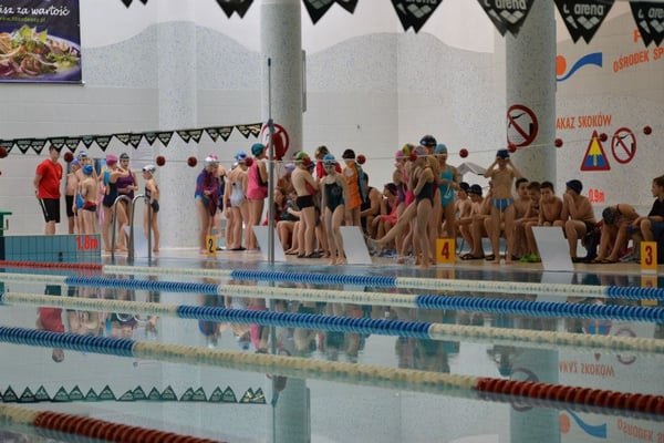 Indoor swimming pool Sports and Recreation by null