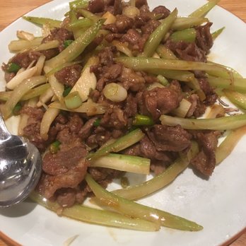 Hu's Cooking - Szechuan Sauteed Lamb - Chinese Near Me - Houston, Texas Hu's Cooking - Szechuan Sauteed Lamb - Chinese Near Me - Houston, Texas
