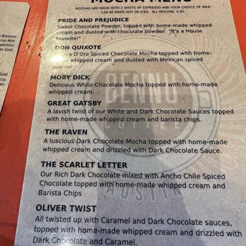 Bennu Coffee - Menu - Coffee & Tea Near Me - Austin, Texas Bennu Coffee - Menu - Coffee & Tea Near Me - Austin, Texas