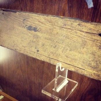 Jennie Wade House Museum - One of the boards she fell on. - Museums Near Me - Gettysburg, Pennsylvania Jennie Wade House Museum - One of the boards she fell on. - Museums Near Me - Gettysburg, Pennsylvania