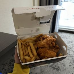 Honey Garlic + Fries