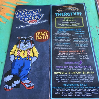 Menu photo 8 River City Cafe Surfside Beach, SC