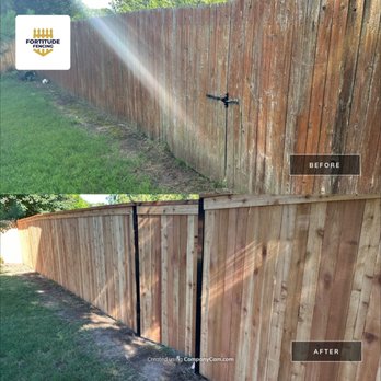Fortitude Fencing - Beautiful cap and trim good neighbor fence! - Fences & Gates Near Me Fortitude Fencing - Beautiful cap and trim good neighbor fence! - Fences & Gates Near Me
