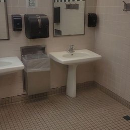 Men's Restroom at rear of building. Men's Restroom at rear of building.