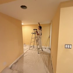 Red Sky Painting - interior painting