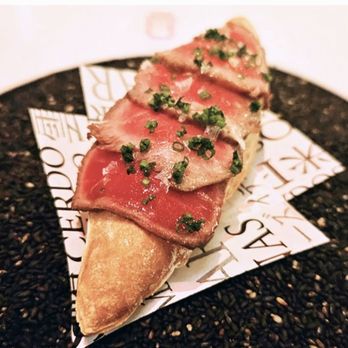 Bazaar Meat by José Andrés - Wagyu Beef Air Bread - Tapas/Small Plates Near Me - New York, New York Bazaar Meat by José Andrés - Wagyu Beef Air Bread - Tapas/Small Plates Near Me - New York, New York